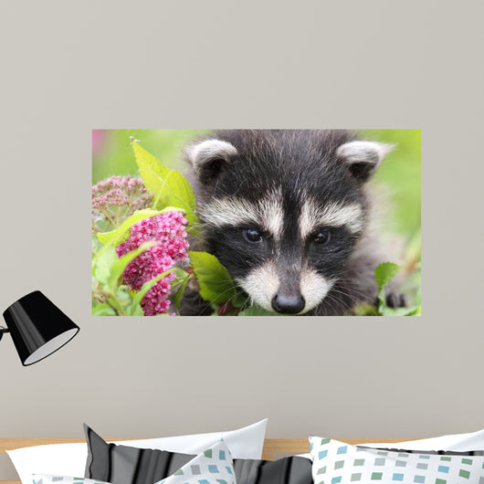 Fleurs Et Raton Wall Decal