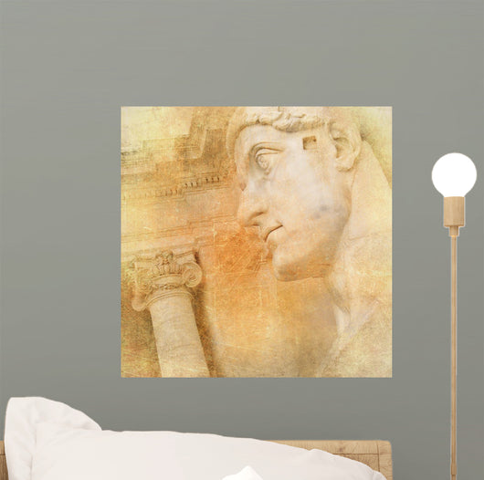 Roman Landmarks Vintage Series Wall Decal Design 2
