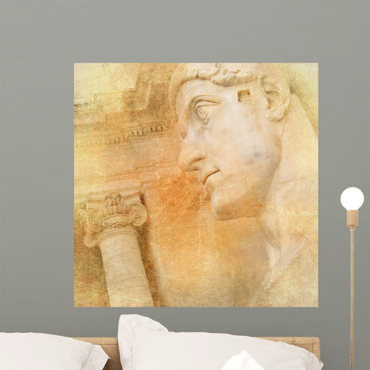 Roman Landmarks Vintage Series Wall Decal Design 2