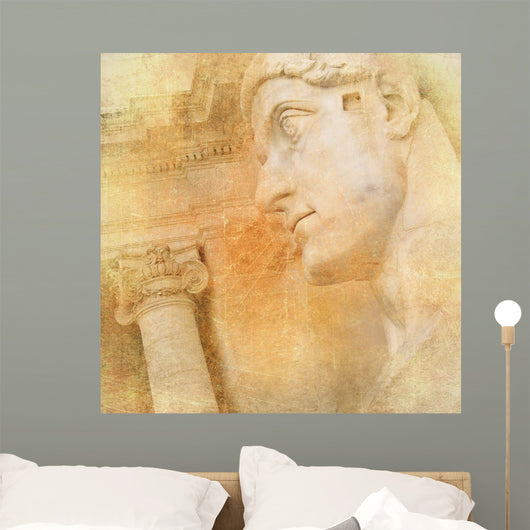 Roman Landmarks Vintage Series Wall Decal Design 2