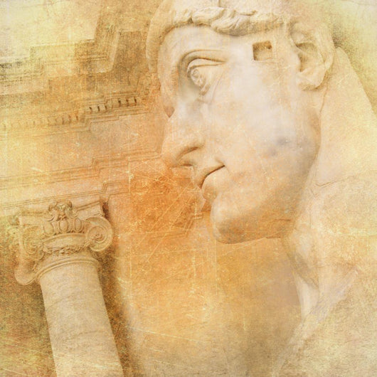 Roman Landmarks Vintage Series Wall Decal Design 2