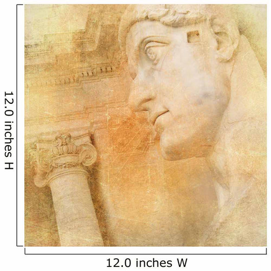 Roman Landmarks Vintage Series Wall Decal Design 2