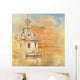 Roman Landmarks Vintage Series Wall Decal Design 1