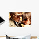 Portrait Pretty Young Woman Wall Decal