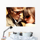 Portrait Pretty Young Woman Wall Decal