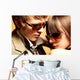 Portrait Pretty Young Woman Wall Decal