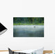 Misty Morning Landscape Wall Decal
