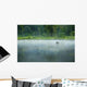 Misty Morning Landscape Wall Decal