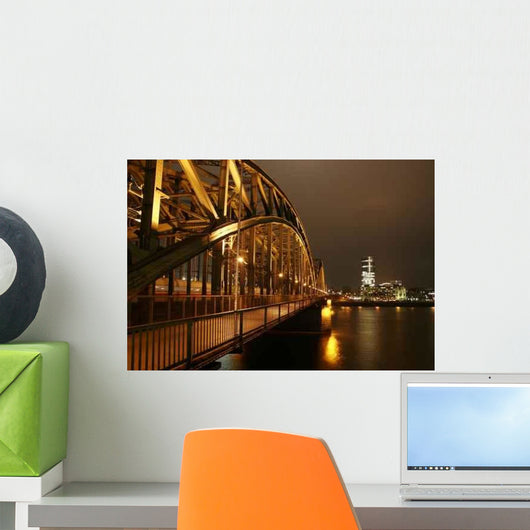 Hohenzollernbr Cke Koln Wall Decal