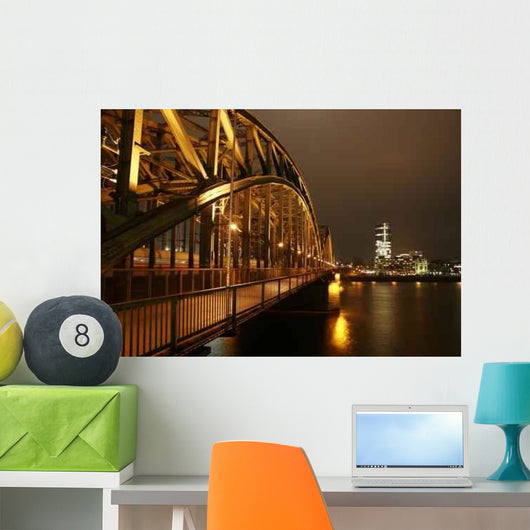 Hohenzollernbr Cke Koln Wall Decal