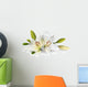 Easter Lily Flowers White Wall Decal