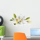 Easter Lily Flowers White Wall Decal