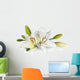 Easter Lily Flowers White Wall Decal
