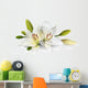 Easter Lily Flowers White Wall Decal
