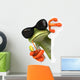 Frog and Holidays Wall Decal