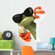 Frog and Holidays Wall Decal