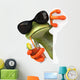 Frog and Holidays Wall Decal