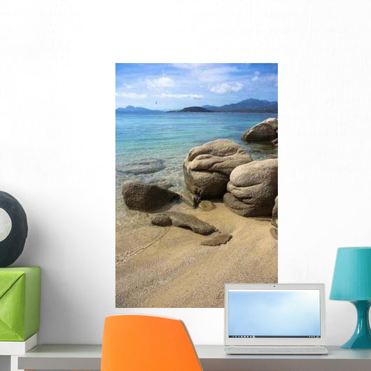 Capriccioli Beach Wall Decal