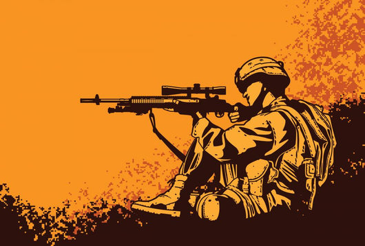 Sniper Wall Decal