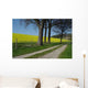 Rapeseed Field Wall Decal Design 2