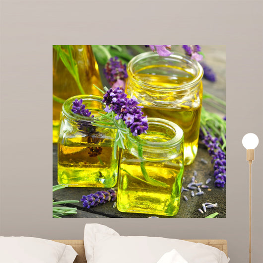 Massage Oil Wall Decal