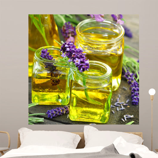 Massage Oil Wall Decal