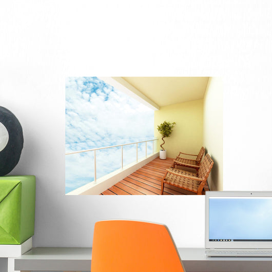 Balcony Wall Decal