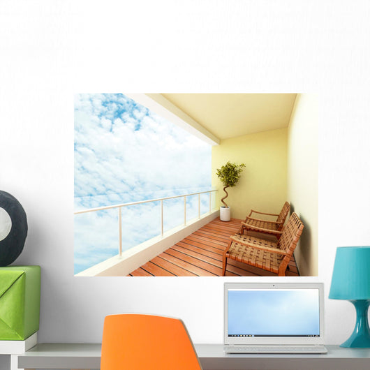 Balcony Wall Decal
