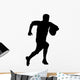 Sport Silhouette Rugby Football Wall Decal