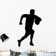 Sport Silhouette Rugby Football Wall Decal