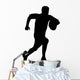 Sport Silhouette Rugby Football Wall Decal