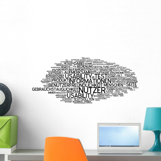 Usability Benutzerfreundlichkeit Wall Decal