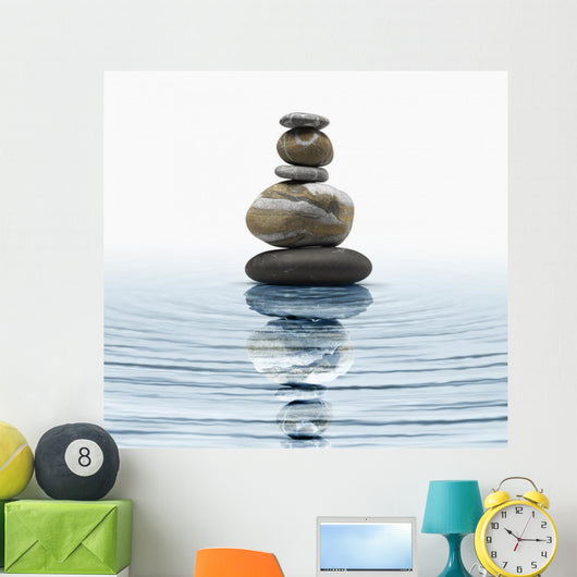 Zen Stones Water Wall Decal
