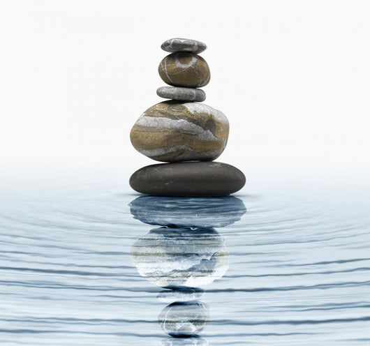 Zen Stones Water Wall Decal