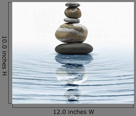Zen Stones Water Wall Decal
