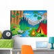 Forest Landscape 4 Wall Decal