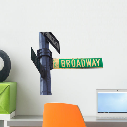 Broadway Sign Wall Decal