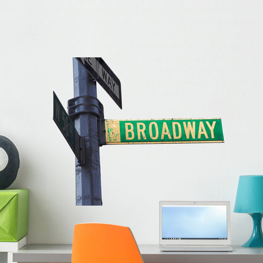 Broadway Sign Wall Decal