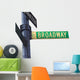 Broadway Sign Wall Decal