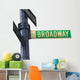 Broadway Sign Wall Decal