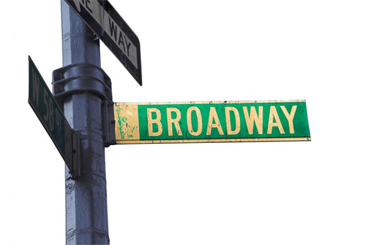 Broadway Sign Wall Decal