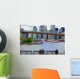 New York City Skyline and River Wall Decal