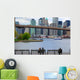New York City Skyline and River Wall Decal