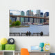 New York City Skyline and River Wall Decal