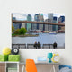 New York City Skyline and River Wall Decal