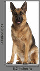 German Shepherd Dog 4 Wall Decal