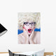 Pretty Girl with Funny Wall Decal