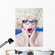 Pretty Girl with Funny Wall Decal