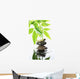 Stacked Stones Water Wall Decal