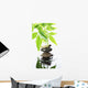 Stacked Stones Water Wall Decal